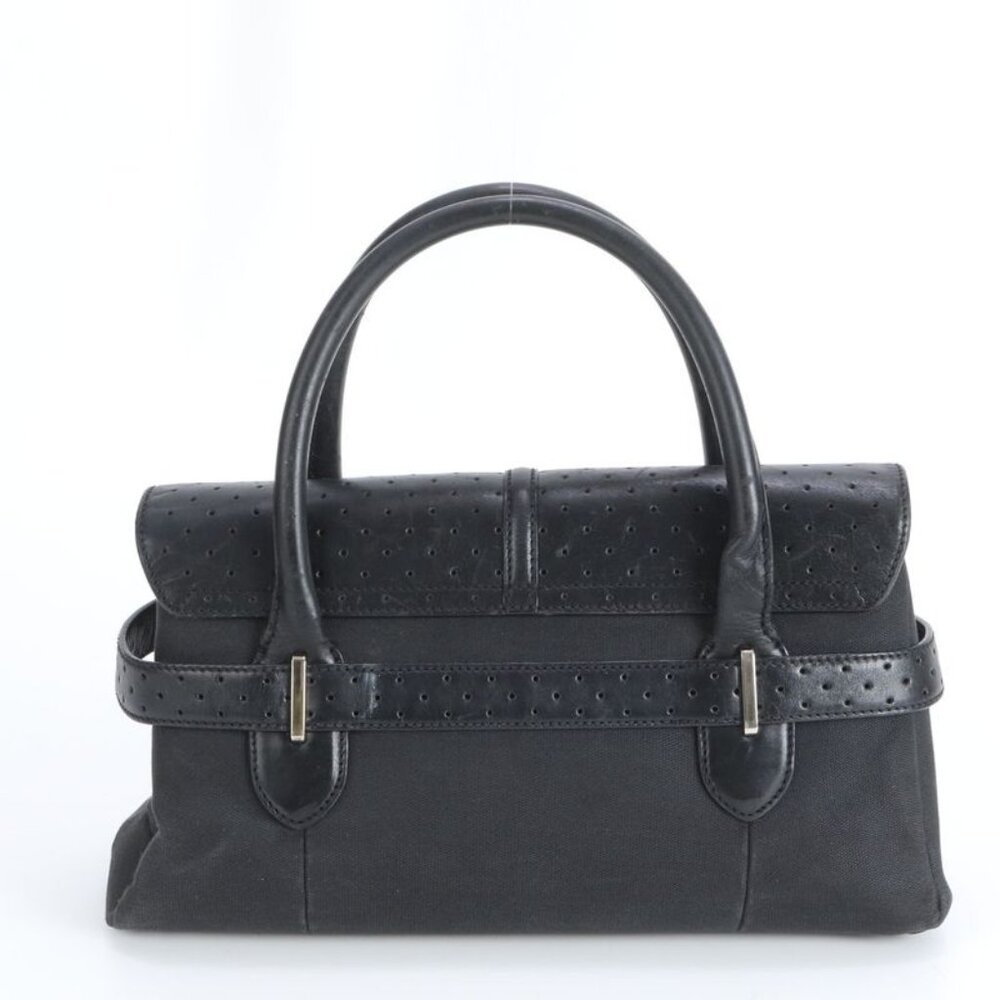 Gucci Interlocking Perforated Leather Handbag Tot… - image 3